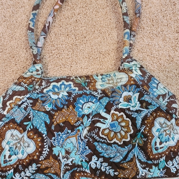 Retired Archived Vera Bradley Purse Java Blue - Picture 6 of 6